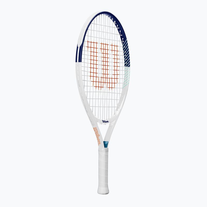 Dětská tenisová raketa Wilson Roland Garros Elite 21 white/navy 2