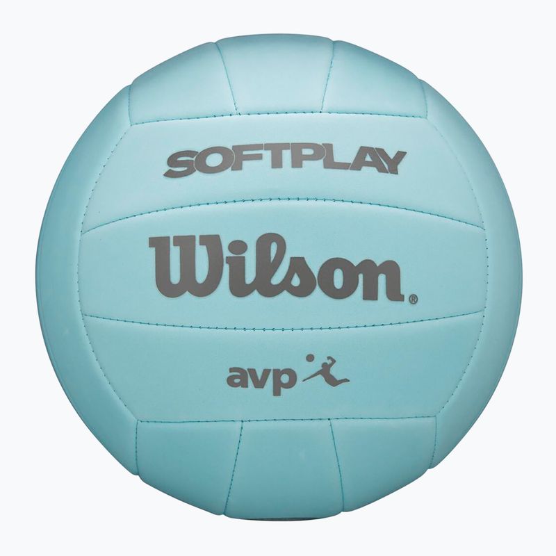 Míč na plážový volejbalWilson AVP Soft Play blue/white velikost  5