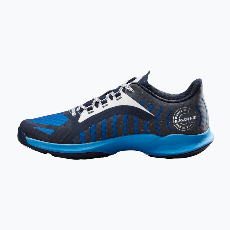 Pánské boty na padel  Wilson Hurakn Pro navy blaze/deja vu blue/french blue 10