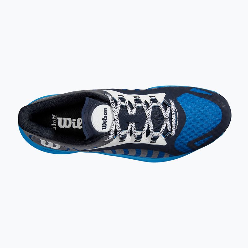 Pánské boty na padel  Wilson Hurakn Pro navy blaze/deja vu blue/french blue 11