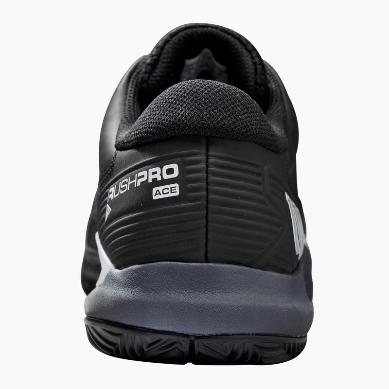 Pánské  tenisové boty  Wilson Rush Pro Ace Clay black/ombre blue/white 11