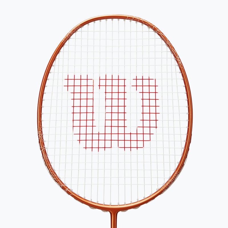 Badmintonová raketa Wilson Vertex 300 bronze/white 4