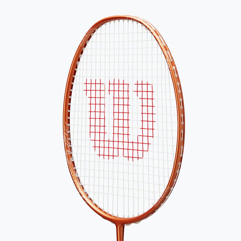 Badmintonová raketa Wilson Vertex 300 bronze/white 5