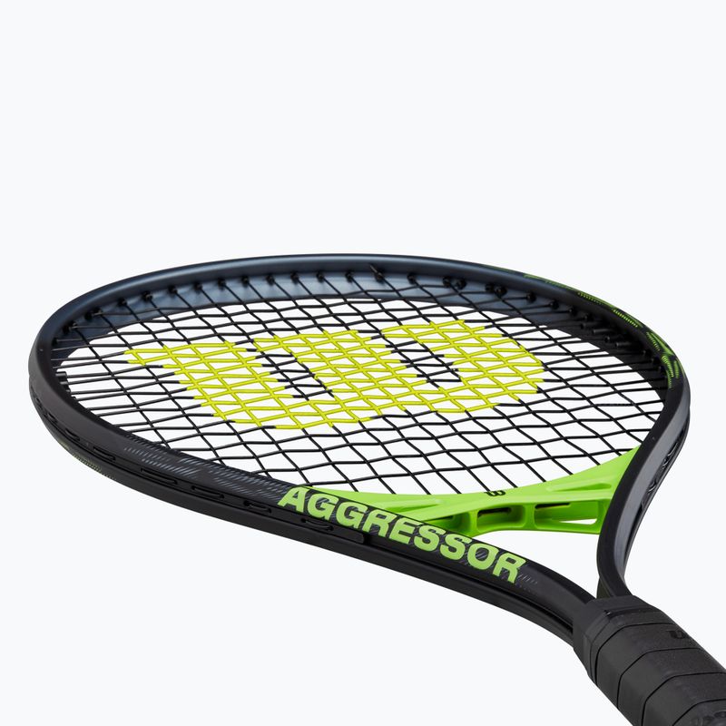 Tenisová raketa Wilson Aggressor black/green 5