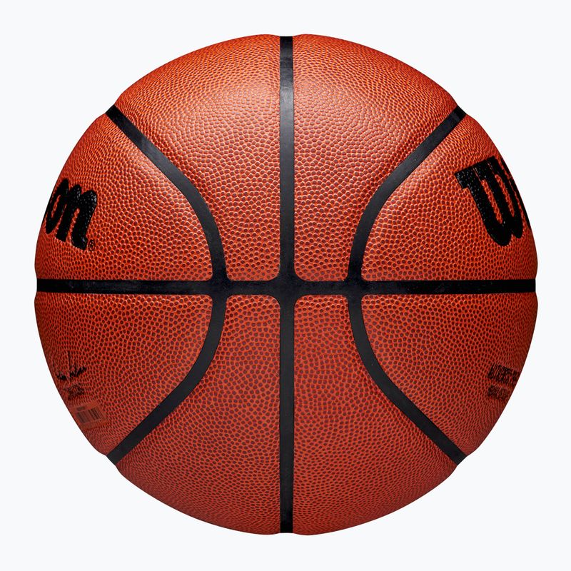 Basketbalový míč Wilson Authentic Indoor Outdoor brown velikost 6 4