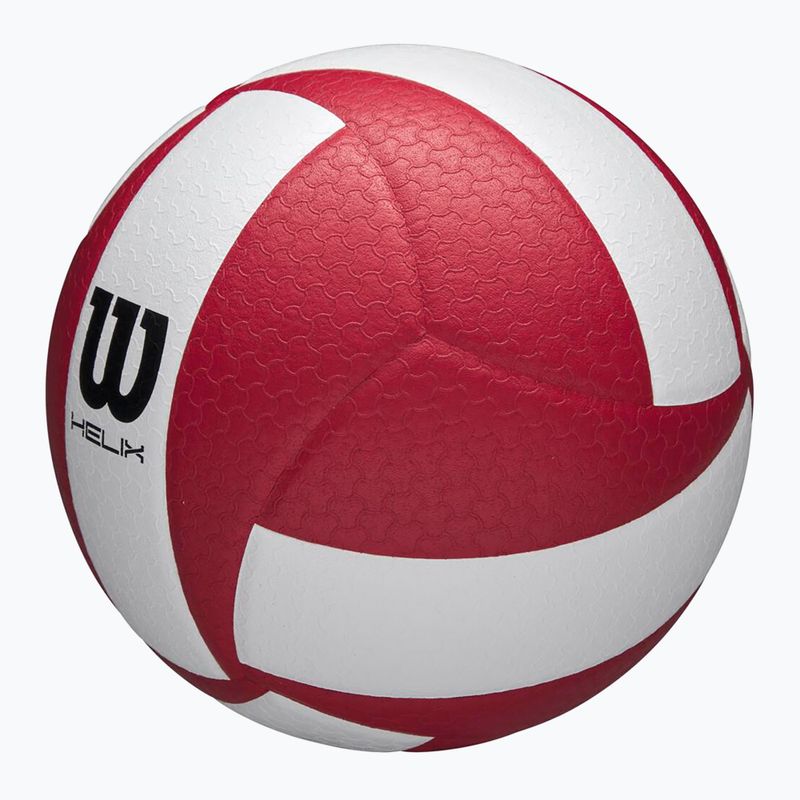 Volejbalový míč Wilson Helix Game Ball red/white velikost  5 3
