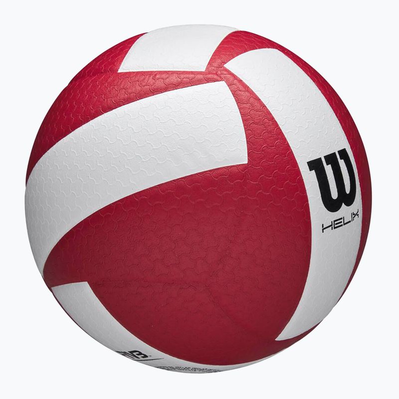 Volejbalový míč Wilson Helix Game Ball red/white velikost  5 4