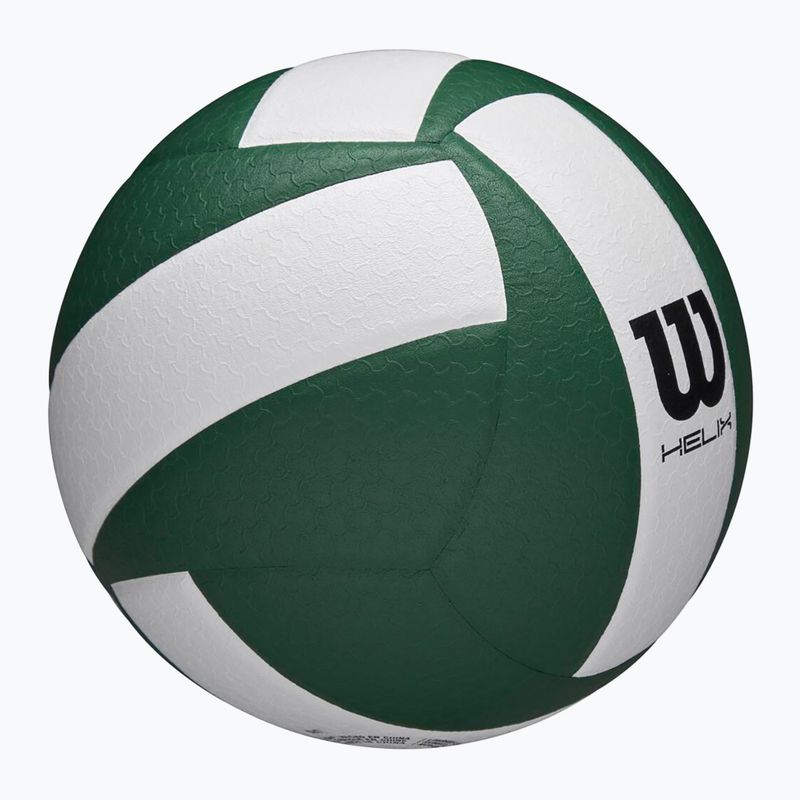 Volejbalový míč Wilson Helix Game Ball green/white velikost  5 2