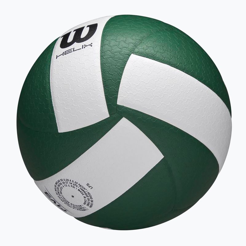 Volejbalový míč Wilson Helix Game Ball green/white velikost  5 5