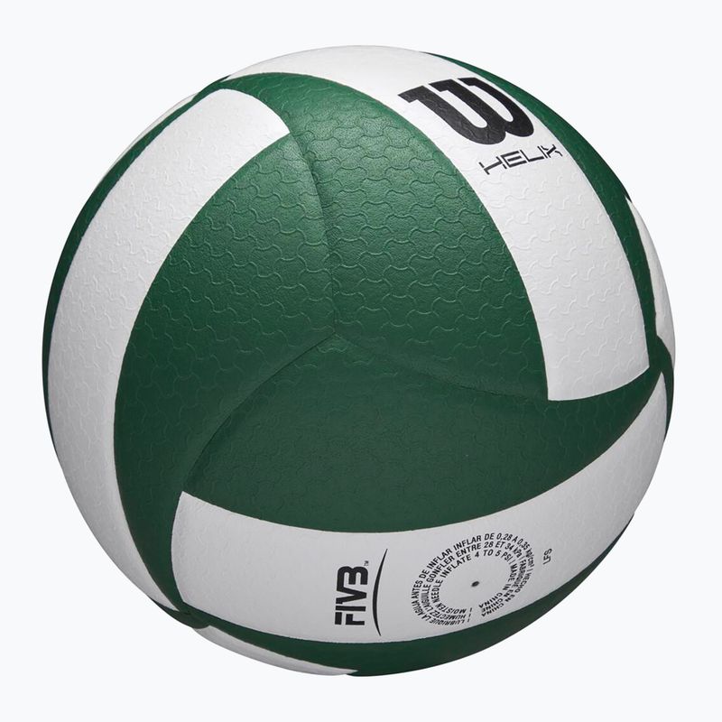 Volejbalový míč Wilson Helix Game Ball green/white velikost  5 6