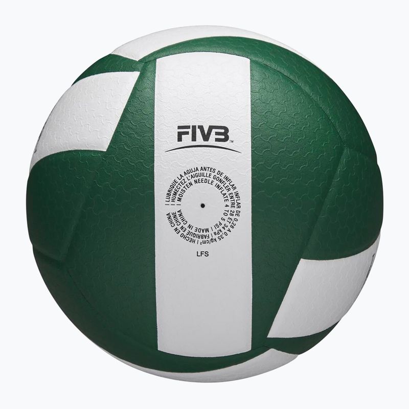Volejbalový míč Wilson Helix Game Ball green/white velikost  5 7