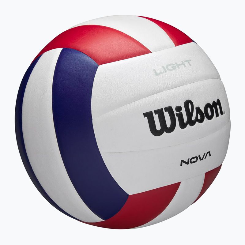 Volejbalový míč Nova Light white/red/navy velikost 5 2