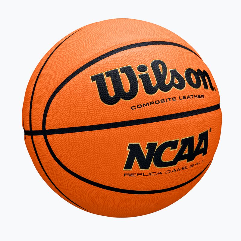 Basketbalový míč Wilson NCAA Replica Game orange velikost 7 2