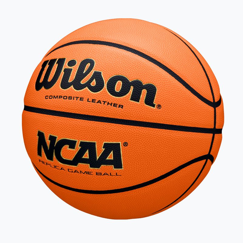 Basketbalový míč Wilson NCAA Replica Game orange velikost 7 3