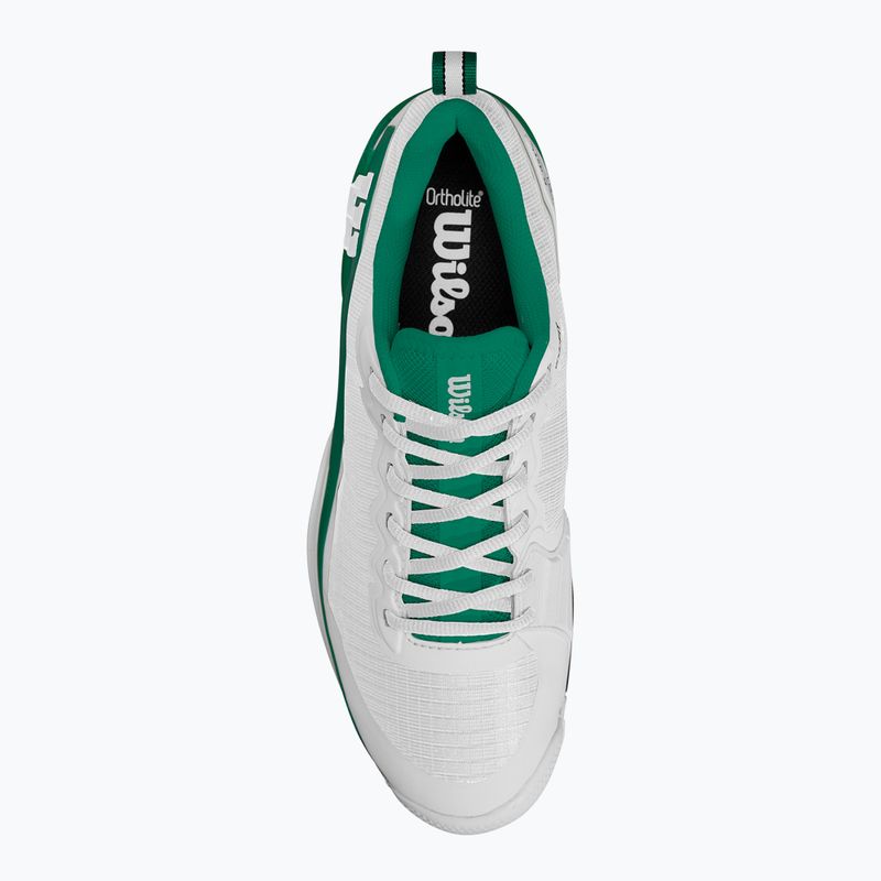 Pánské tenisové boty  Wilson Rush Pro 4.5 Clay white/ bosphorus/ black 13