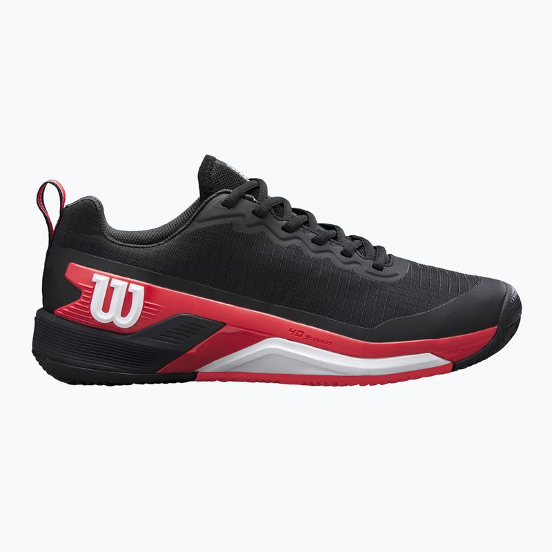 Pánské tenisové boty  Wilson Rush Pro 4.5 Clay black/ infrared/ white 2