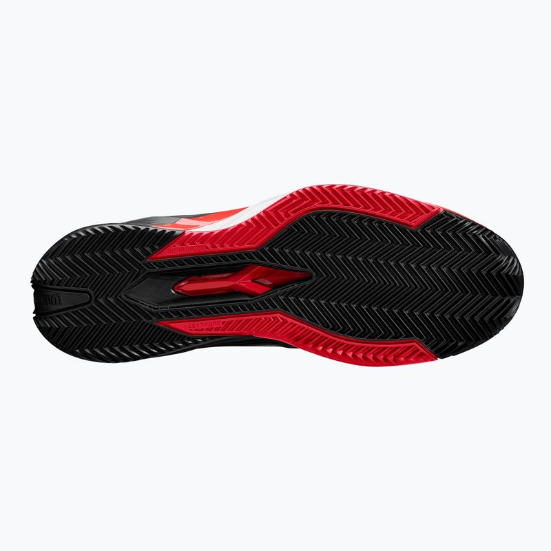 Pánské tenisové boty  Wilson Rush Pro 4.5 Clay black/ infrared/ white 5