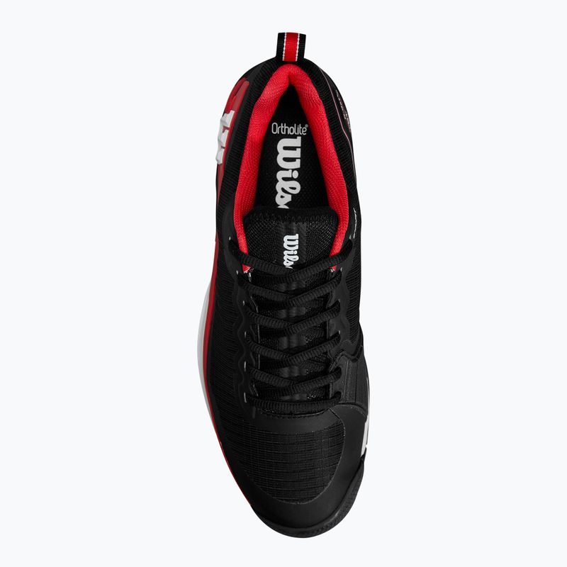 Pánské tenisové boty  Wilson Rush Pro 4.5 Clay black/ infrared/ white 6