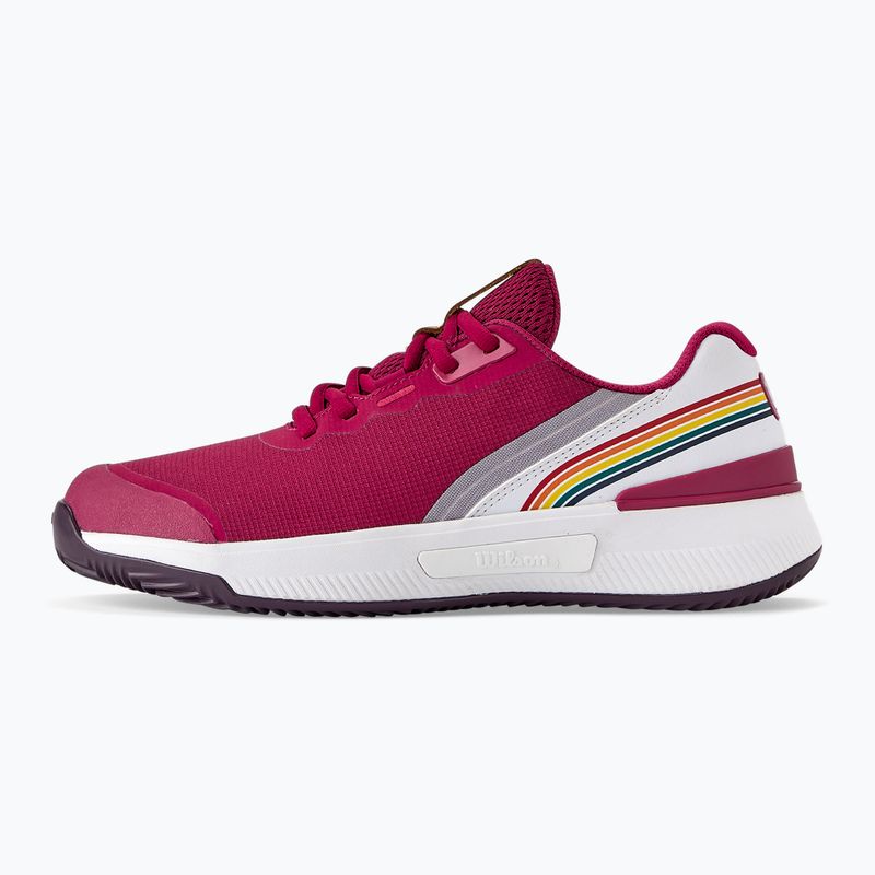 Dámské tenisové boty Wilson Intrigue Pro Clay W RG beaujolais/white/plum perfect 8