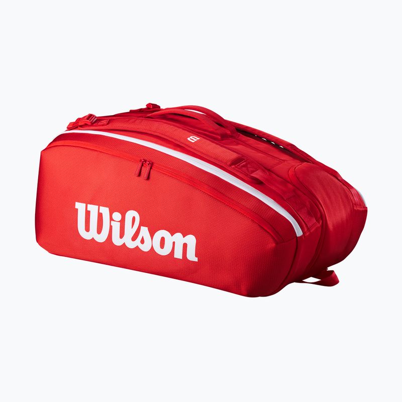 Tenisová taška Wilson Super Tour Red 15PK red