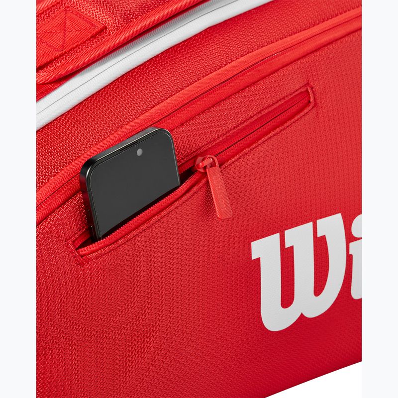 Tenisová taška Wilson Super Tour Red 15PK red 6