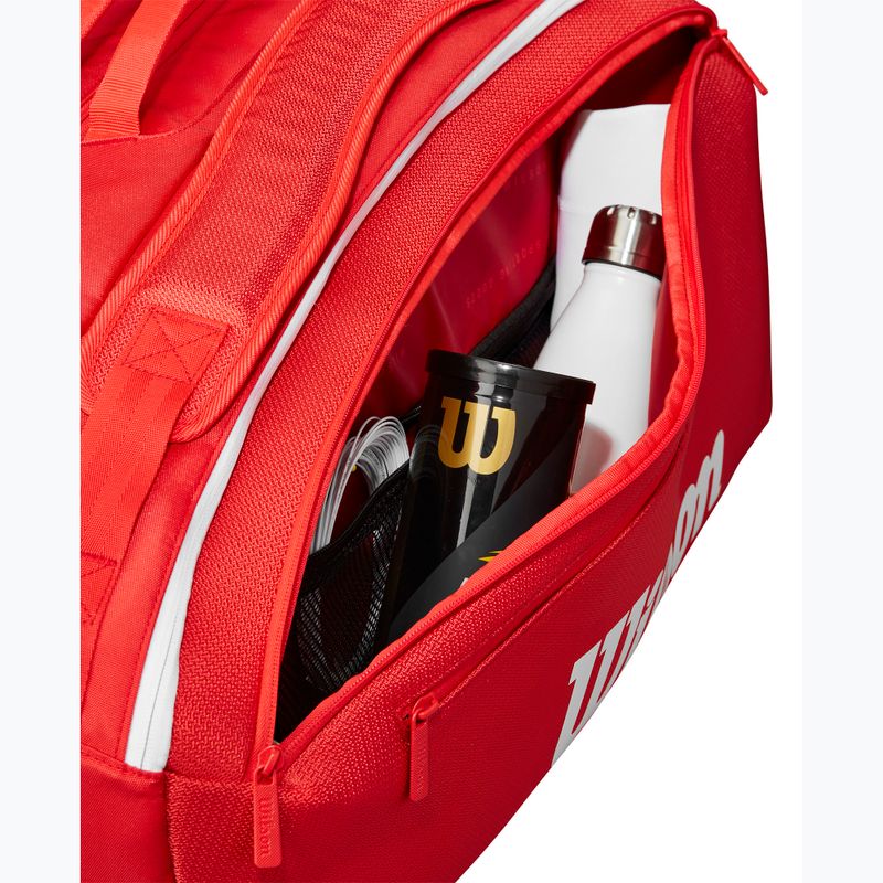 Tenisová taška Wilson Super Tour Red 15PK red 7