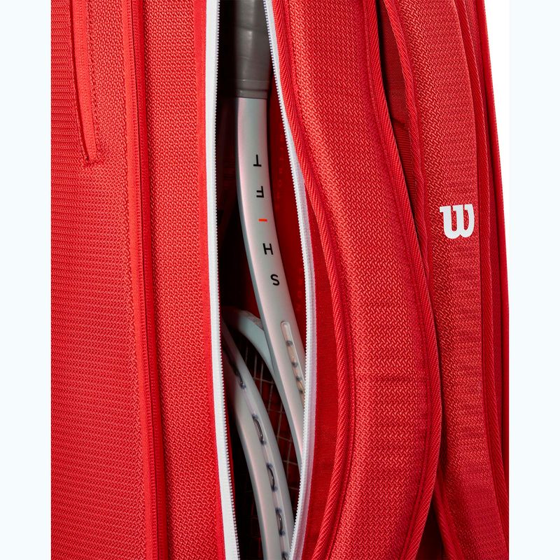 Tenisová taška Wilson Super Tour Red 6PK red 8