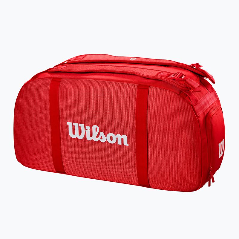 Tenisová taška Wilson Super Tour Red Coaches Duffel red 2