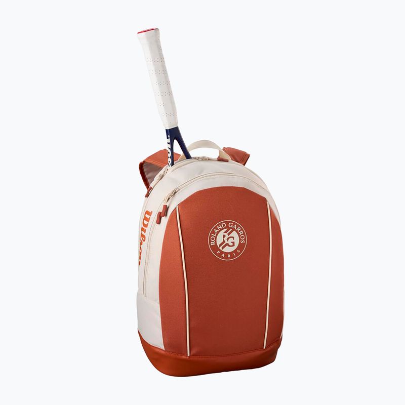 Tenisový batoh Wilson Roland Garros Team 2025 cream/ clay 2