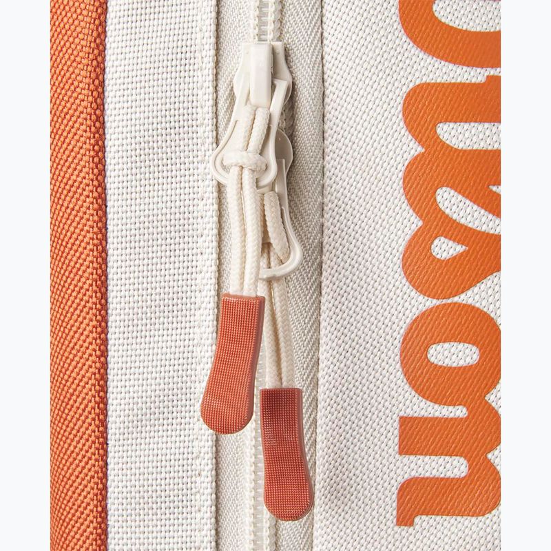 Tenisový batoh Wilson Roland Garros Team 2025 cream/ clay 5