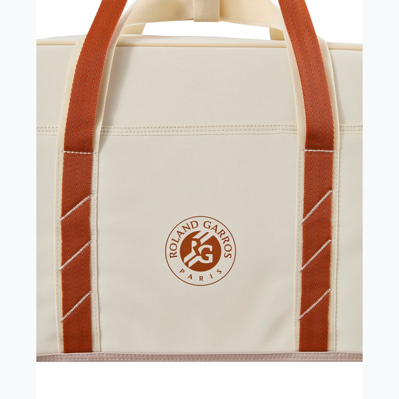 Tenisová taška Wilson Roland Garros Small Duffel 2025 cream/clay 7