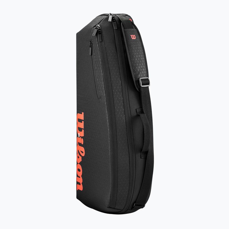 Tenisová taška Wilson Clash V3 Super Tour 3PK black/infrared 3
