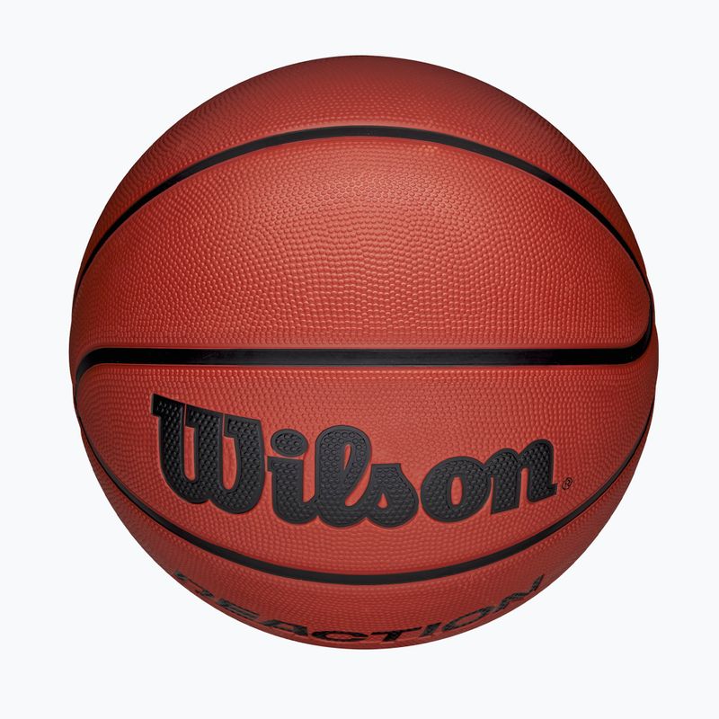 Basketbalový míč Wilson Reaction brown velikost 7 5
