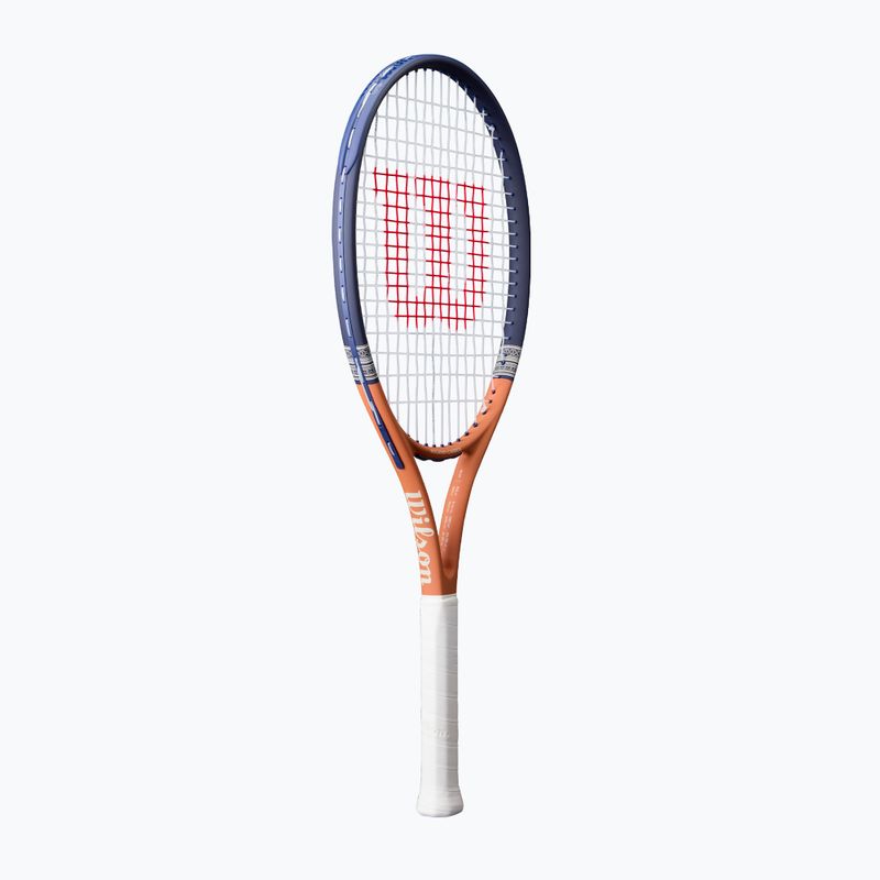 Dětská tenisová raketa Wilson Roland Garros Elite Comp Jr 26 navy/orange 2