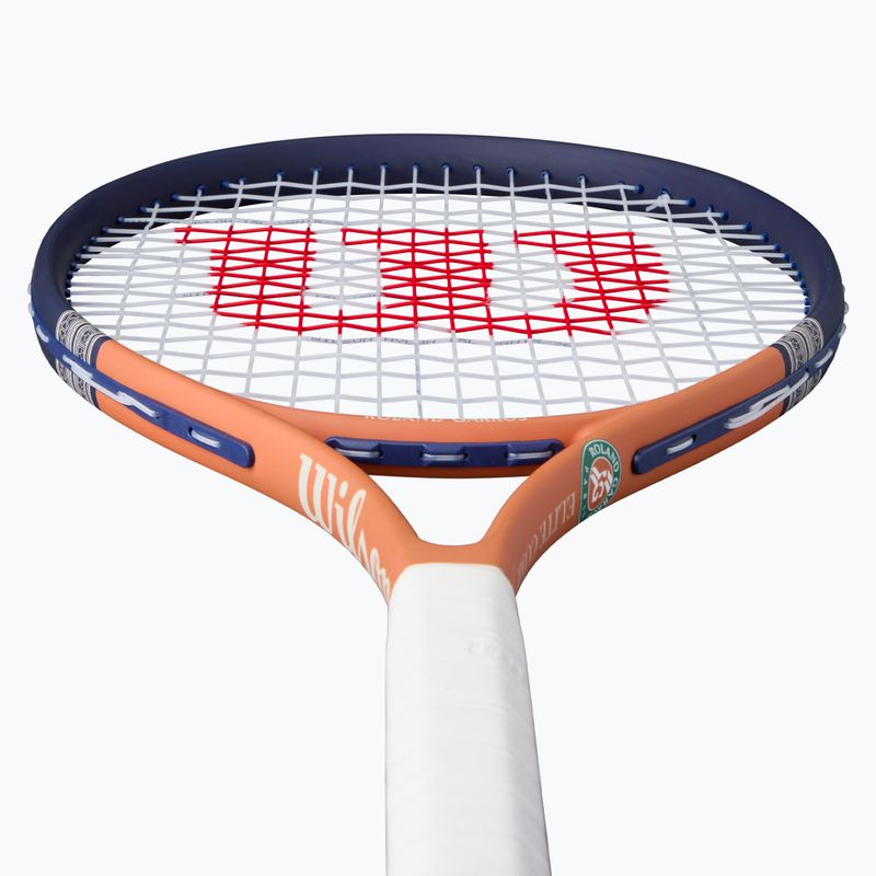Dětská tenisová raketa Wilson Roland Garros Elite Comp Jr 26 navy/orange 5