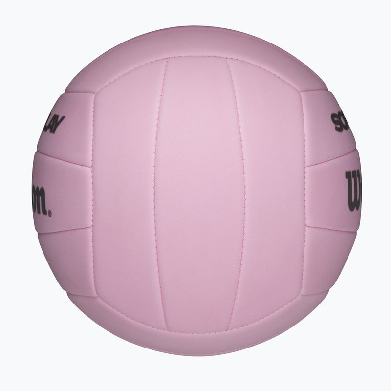 Volejbalový míč Wilson Soft Play pink velikost 5 4