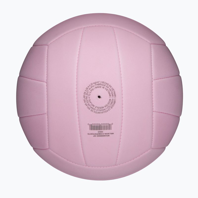 Volejbalový míč Wilson Soft Play pink velikost 5 5