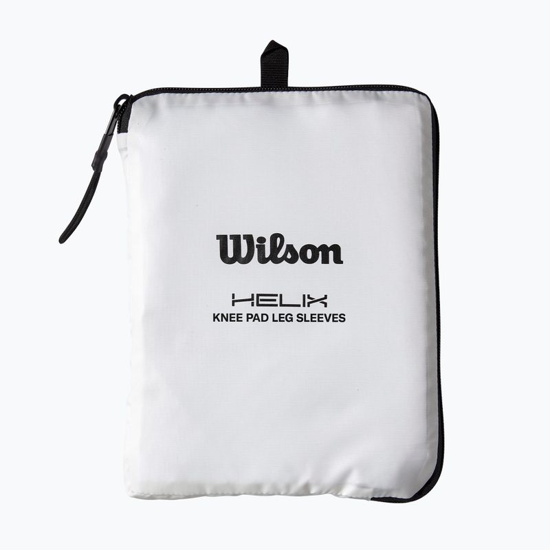 Volejbalové chrániče kolen Wilson Helix Knee Pad Leg Sleeve white 4