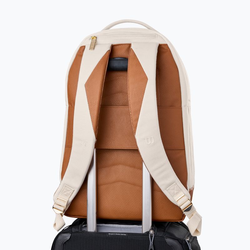 Tenisový batoh Wilson Roger Federer Lawn Tennis cream 4