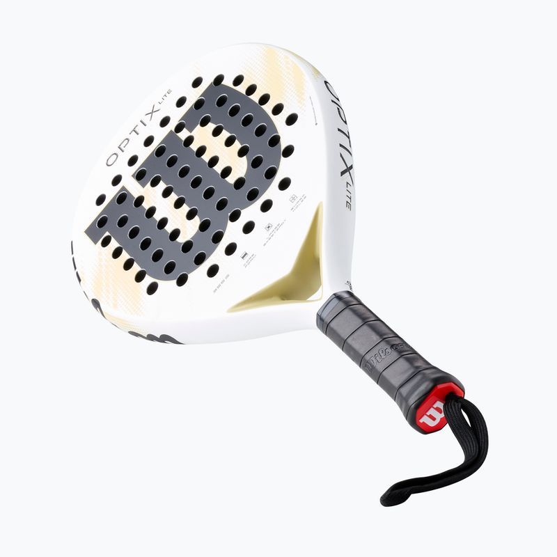 Padelová raketa Wilson Optix V2 Lite white 4