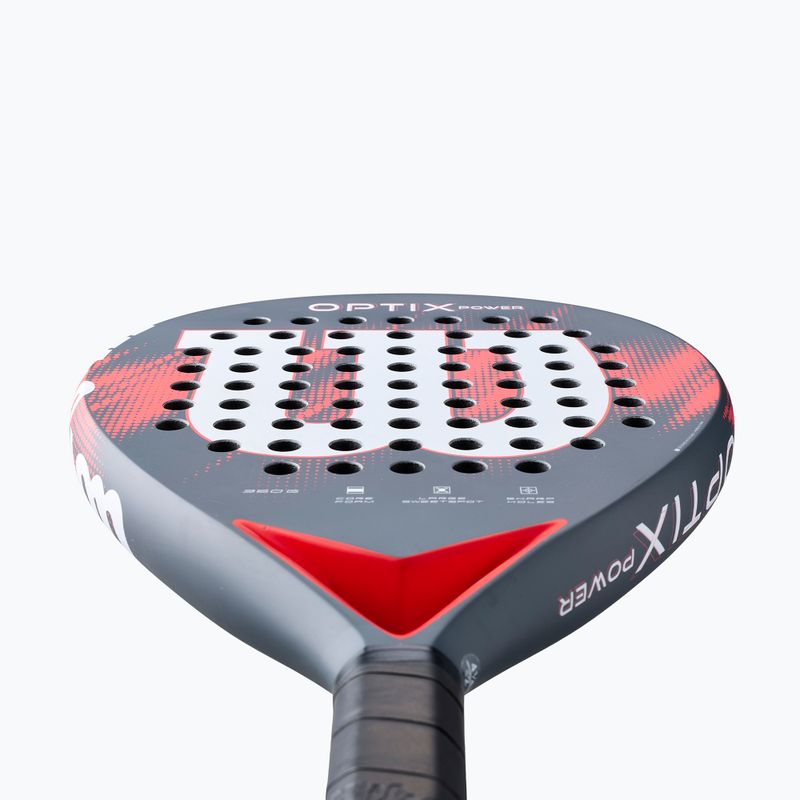 Padelová raketa Wilson Optix V2 Power red 5