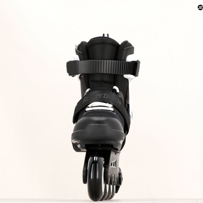 Dětské kolečkové brusle Rollerblade Microblade black/white 16