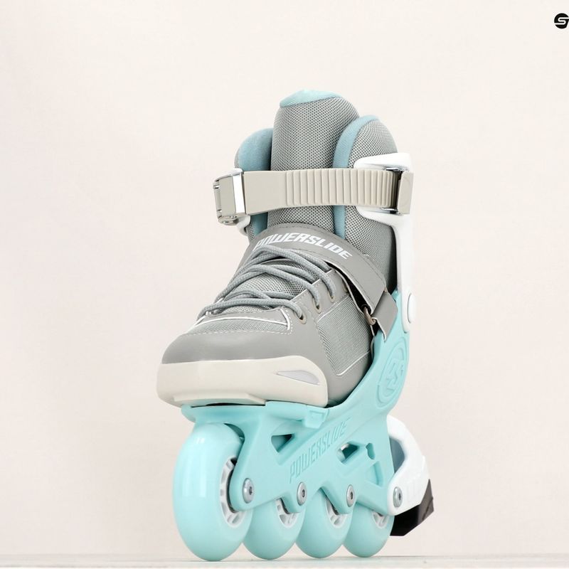 Dětské kolečkové brusle Powerslide Rocket grey/teal 13