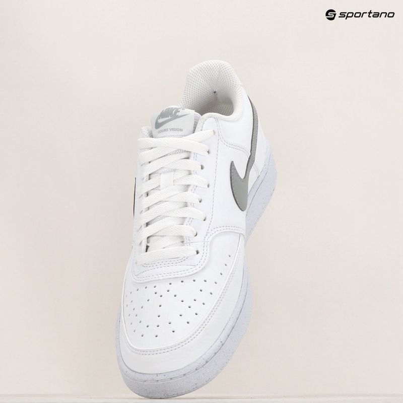 Pánské boty Nike Court Vision Low Next Nature white/light smoke grey 9