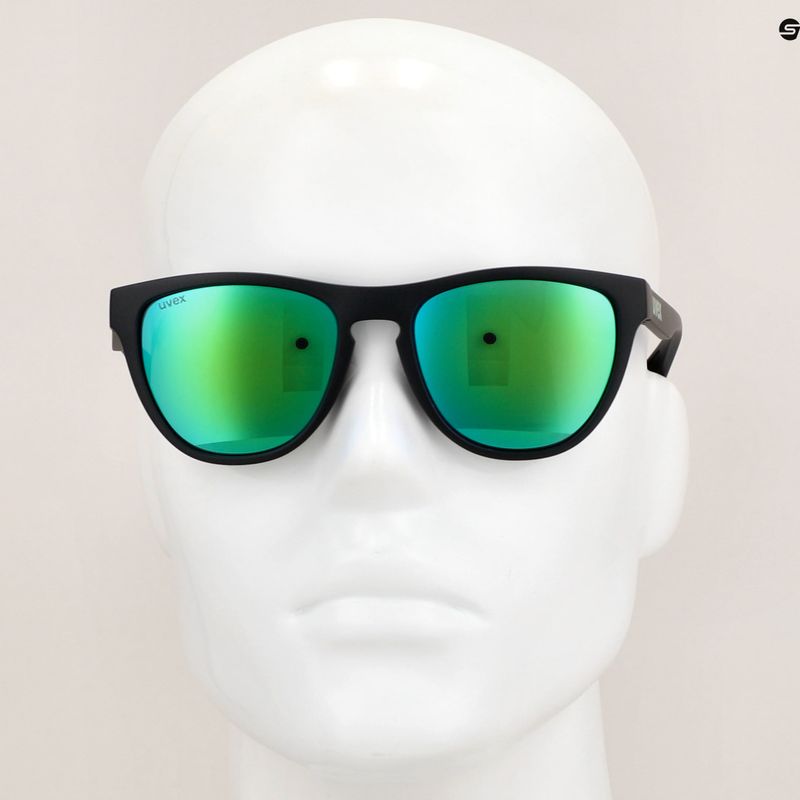 Sluneční brýle  UVEX Esntl Spirit black matt/mirror green 6