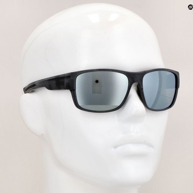 Sluneční brýle  UVEX Esntl Urban black matt/mirror silver 6