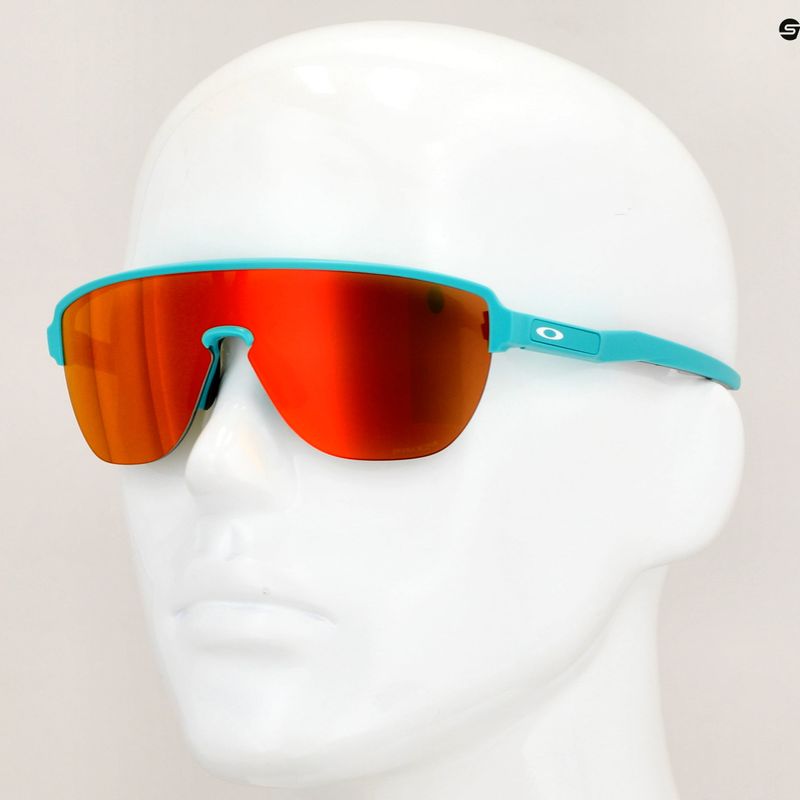 Sluneční brýle  Oakley Corridor matte celeste/prizm ruby 10