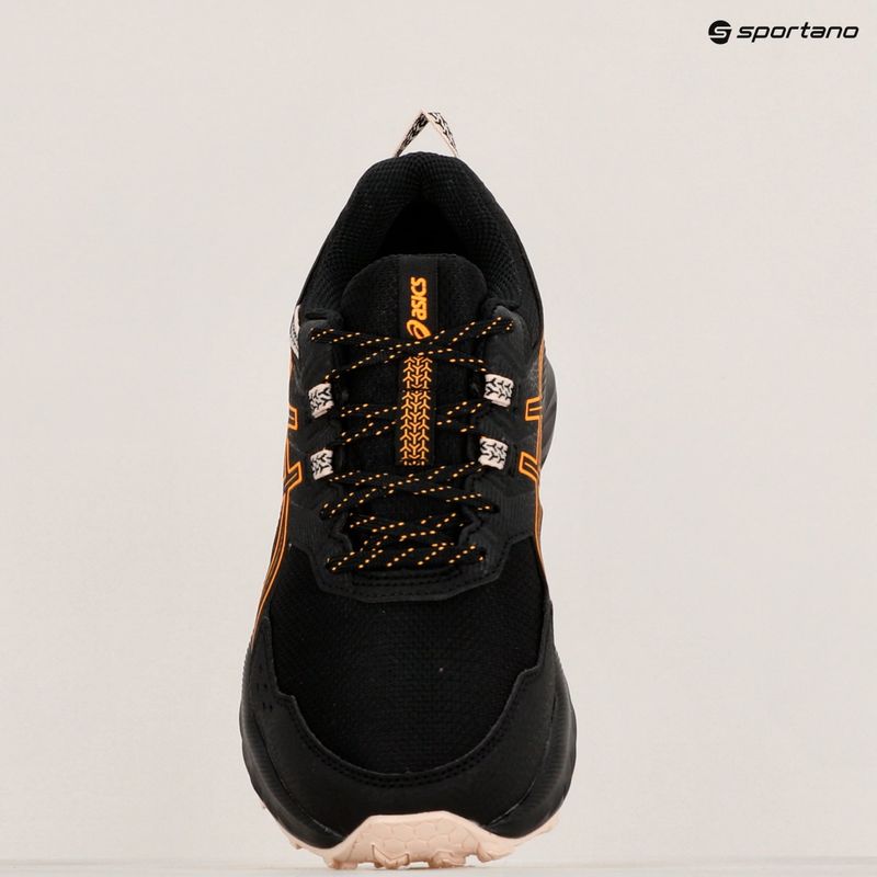 ASICS Gel-Venture 9 Waterproof dámská běžecká obuv black/stadium orange 11