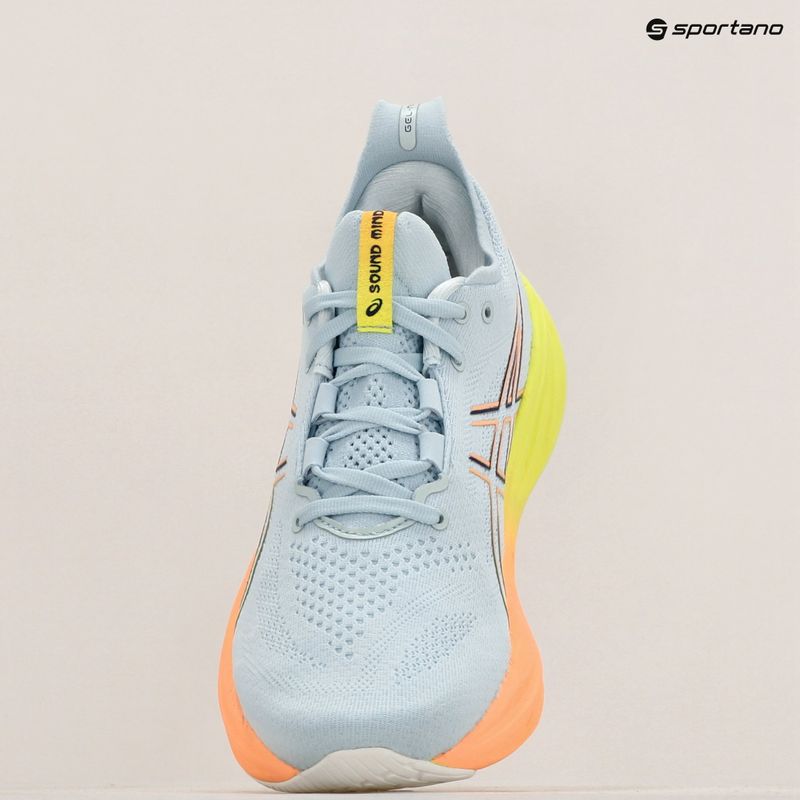Buty do biegania męskie ASICS Gel-Nimbus 26 Paris cool grey/safety yellow 17