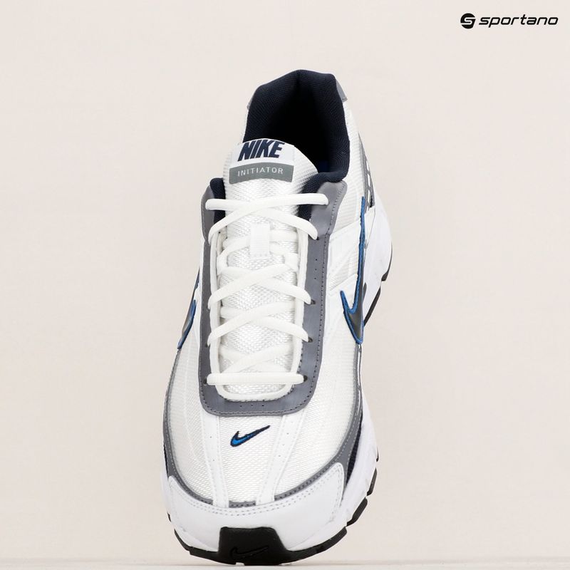 Pánské běžecké boty Nike Initiator white/metallic cool grey/obsidian 9